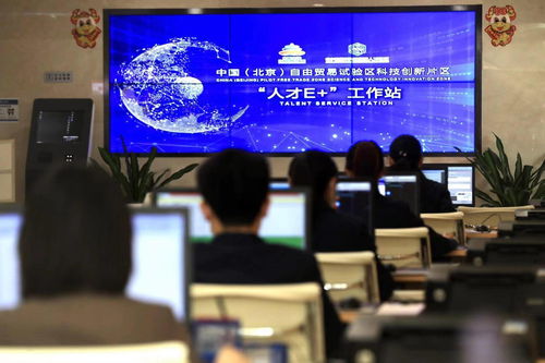 北京自贸区科技创新片区 人才E 工作站揭牌